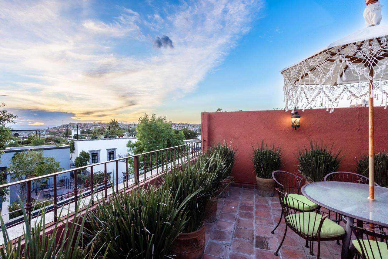 3Br Garden Home With Rooftop & Garage In Centro San Miguel De Allende Exteriör bild