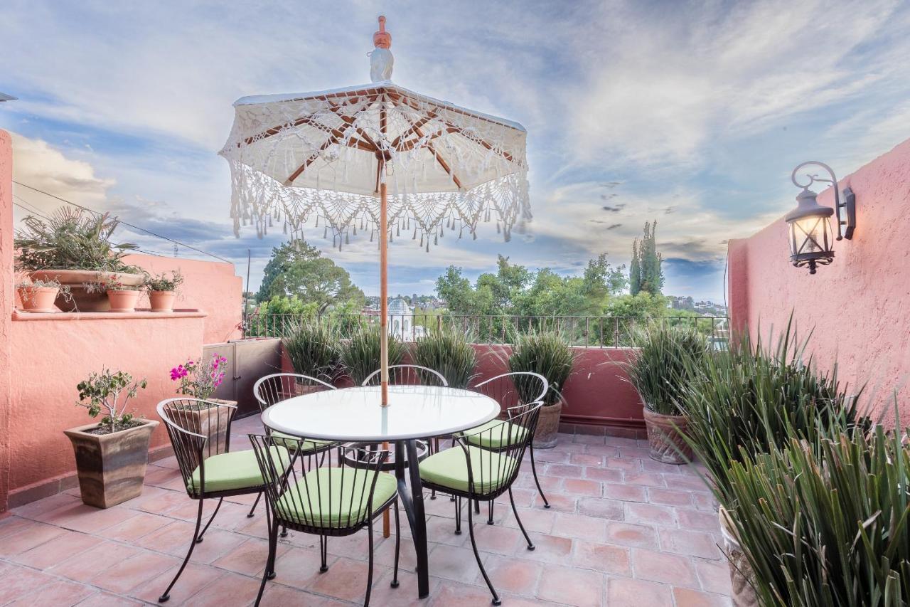 3Br Garden Home With Rooftop & Garage In Centro San Miguel De Allende Exteriör bild